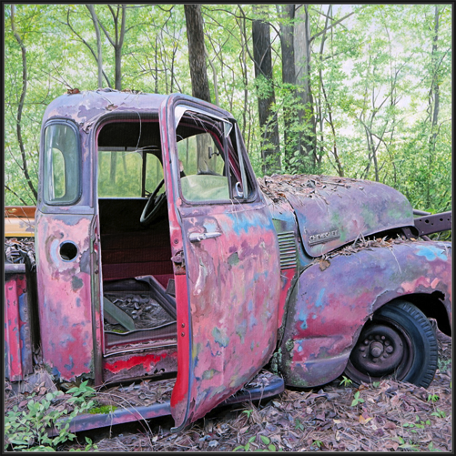 Chevy Truck (2021)
71 x 71 cm
oil on canvas
(Sold)